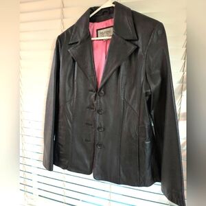 Wilson's leather black jacket